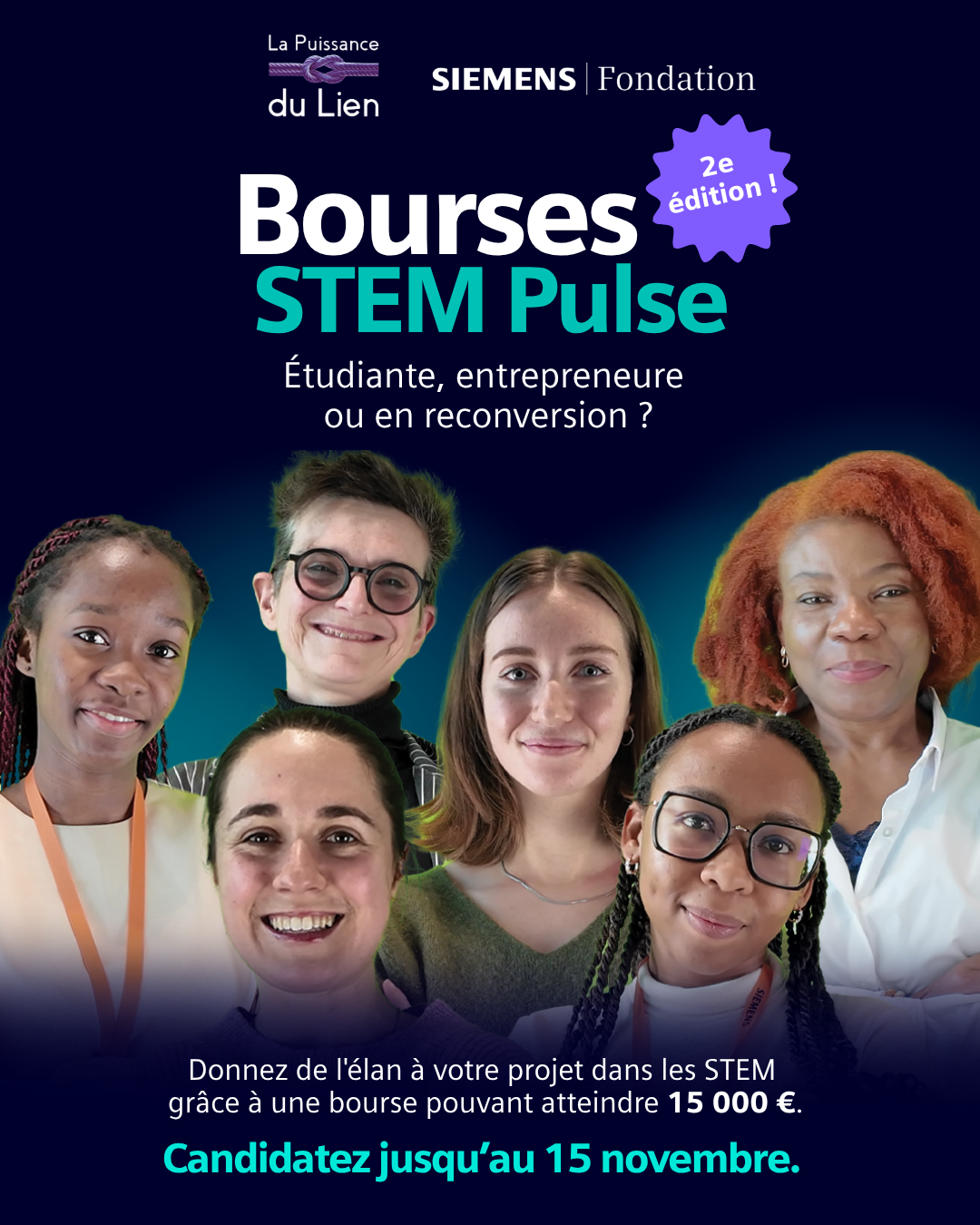 Programme de bourses STEM Pulse 
